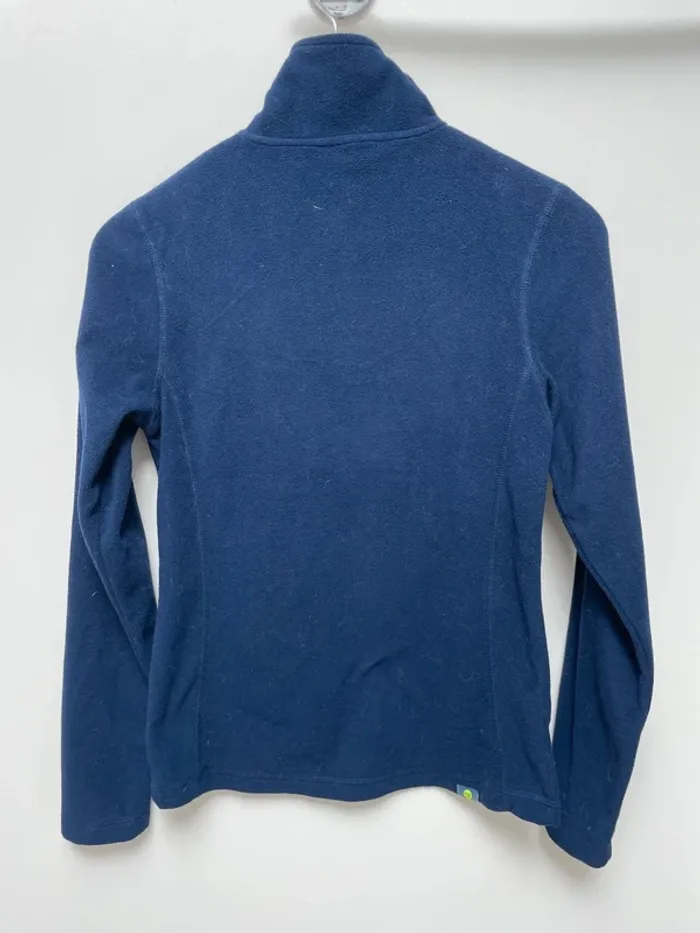 Roxy polaire fleece navy blue Womens XS quart zip - photo numéro 4