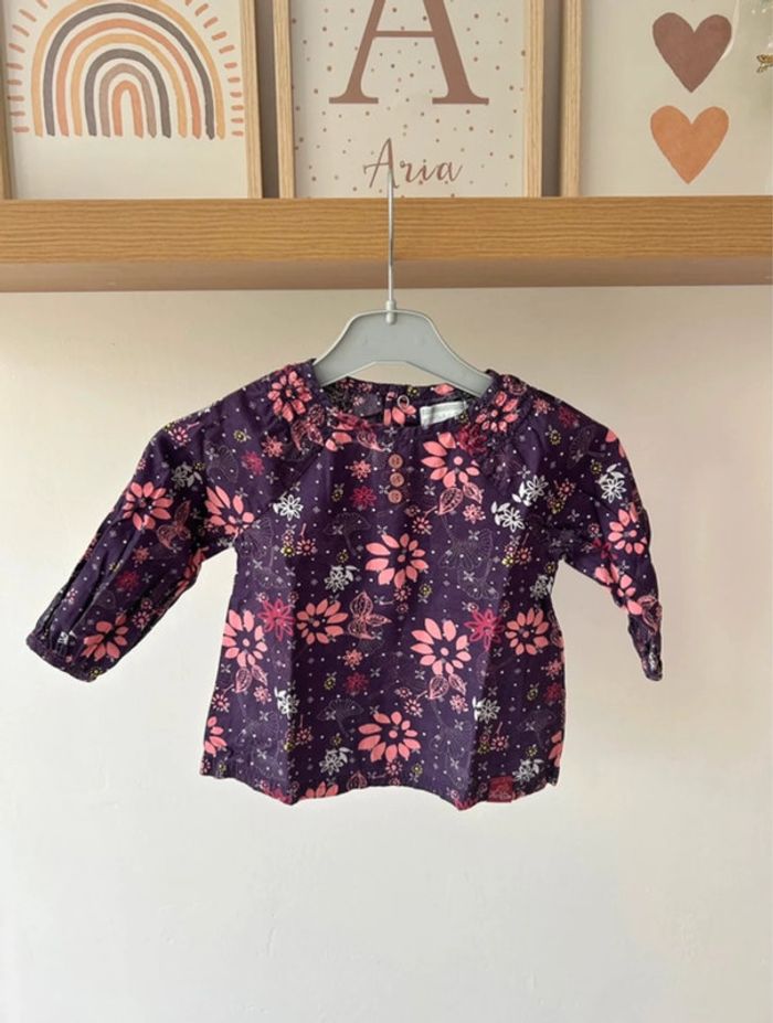 Blouse fleurie Kimbaloo
