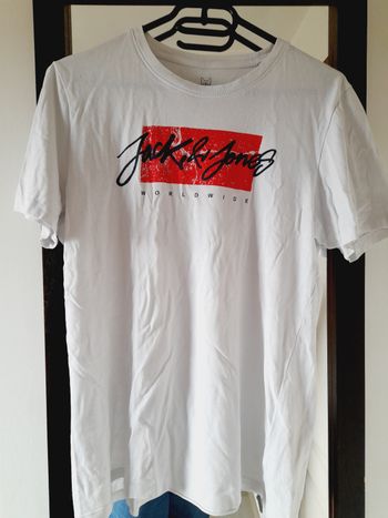 T-shirt Jack & Jones blanc 16 ans très bonne état
