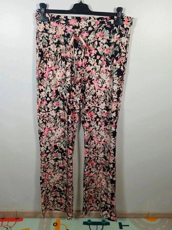 C8 pantalon fleuri Sophia S/M