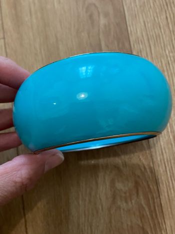 Bracelet turquoise et doré femme