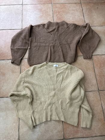 Lot de 2 pulls Ninette taille S/M