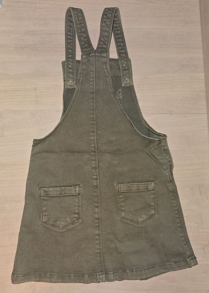 Salopette jean Orchestra kaki - photo numéro 4