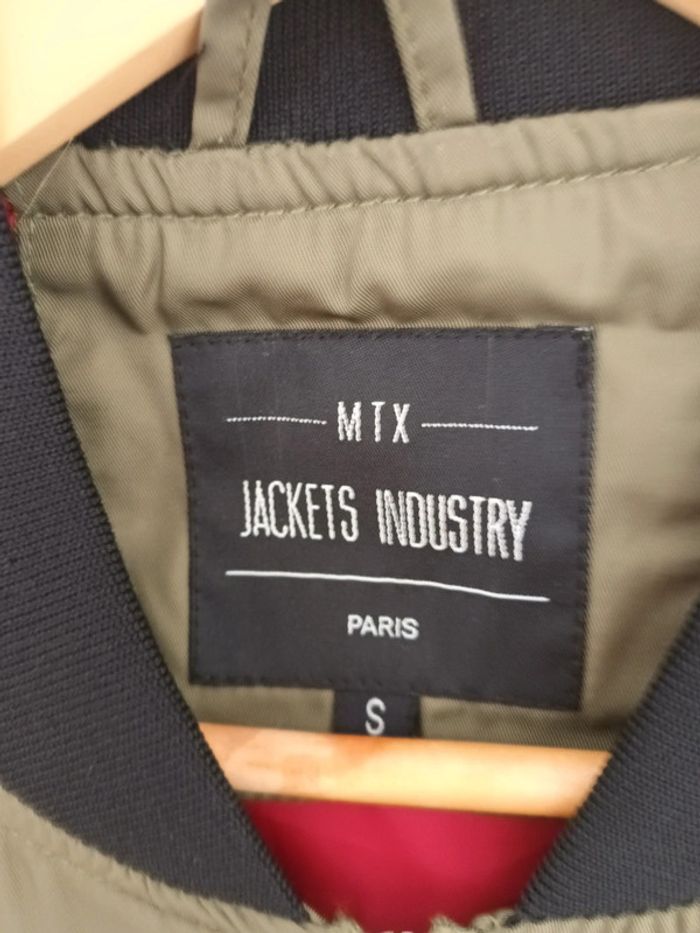 Blouson bombers MTX Jackets Industry Paris taille S - photo numéro 2