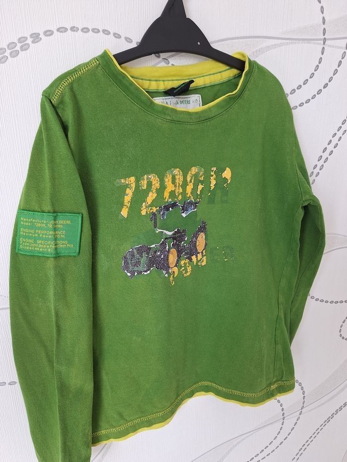 Tee-shirt 8 ans John Deere. - photo numéro 5