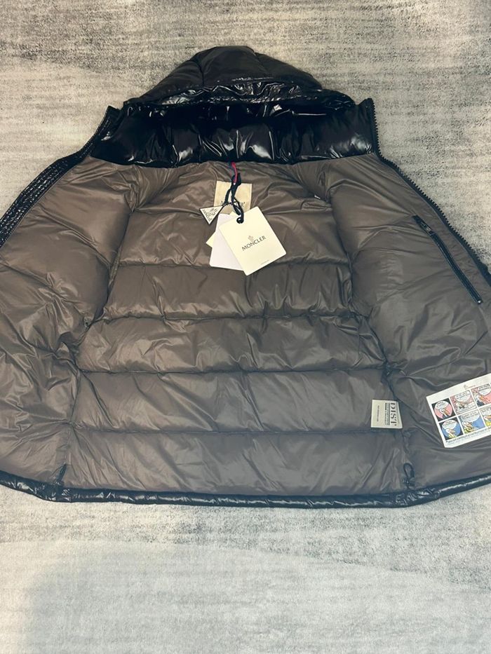Doudoune Moncler Maya Noire Brillante - photo numéro 7