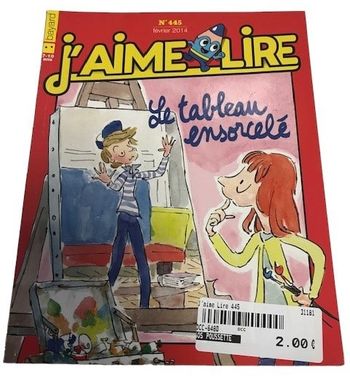 livre "j'aime lire le tableau ensorcelé" - OCCASION