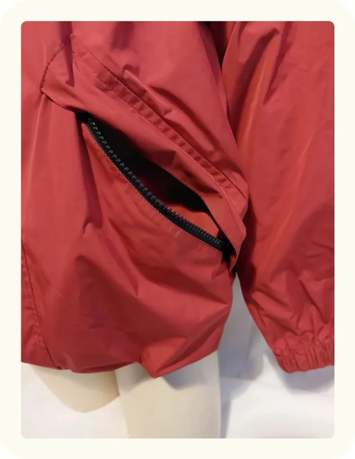 Veste parka à capuche Lacoste Vintage - photo numéro 4