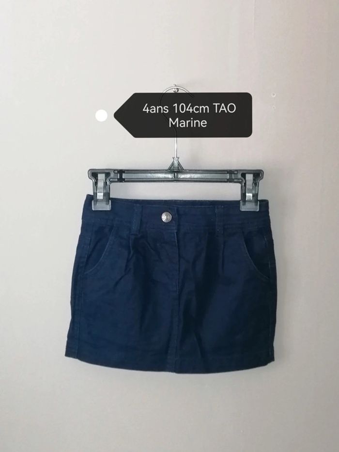 Lot de 2 Jupes coton 4ans Tao - photo numéro 2