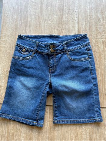 Short en jean bleu k woman taille 36 S