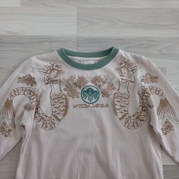 Sweat femme beige à motifs Cimarron taille M