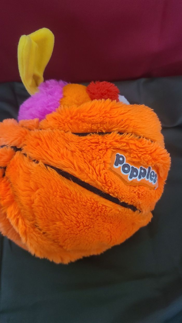 Peluche Popples Dunker Basketball 1986 Mattel - photo numéro 2