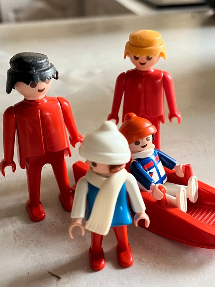 Playmobil luge ou bobsleigh