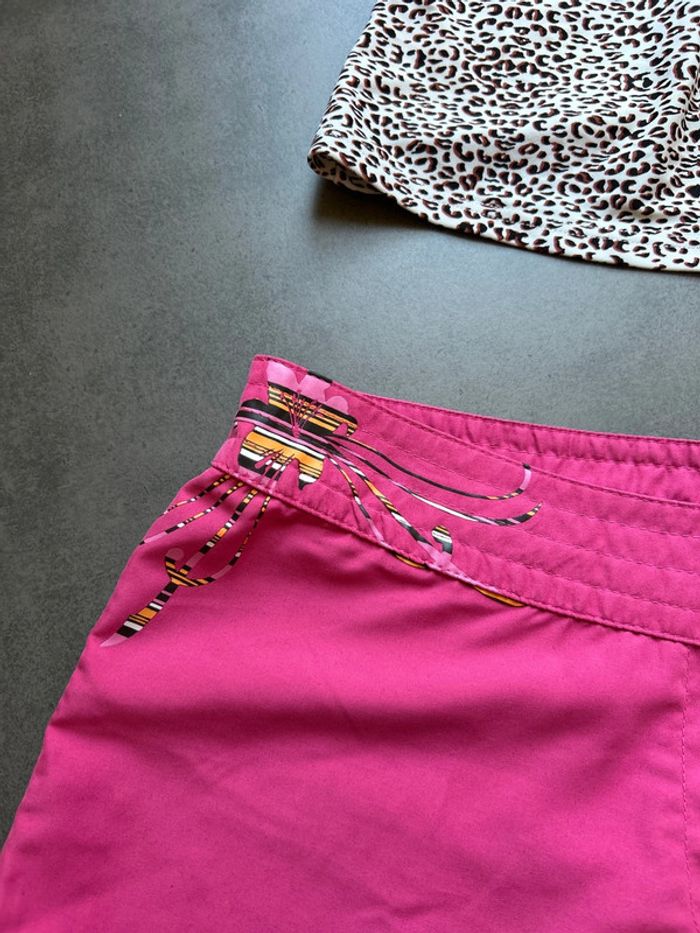 Ensemble maillot bain débardeur léopard et short femme - photo numéro 14