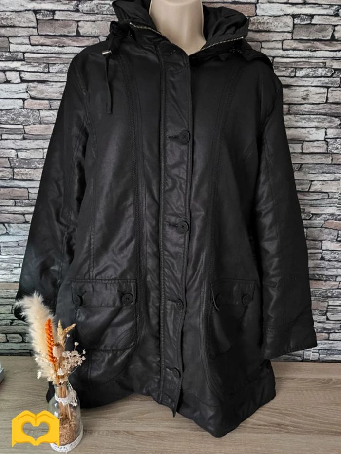 🌹 Blouson noir effet métallisé marque Scottage 🌹