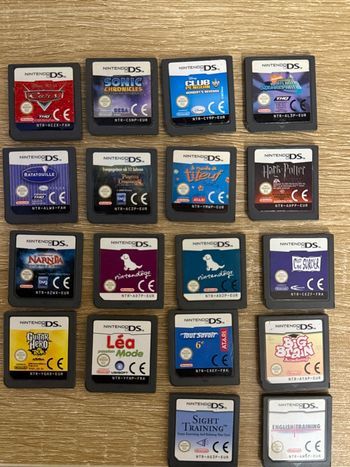 Vend de jeux nintendo ds