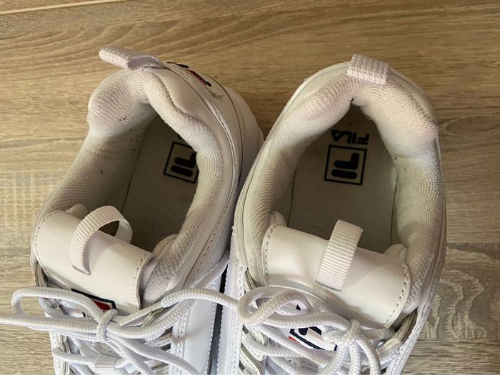 Baskets Fila Distuptor Low blanche T44 - photo numéro 5