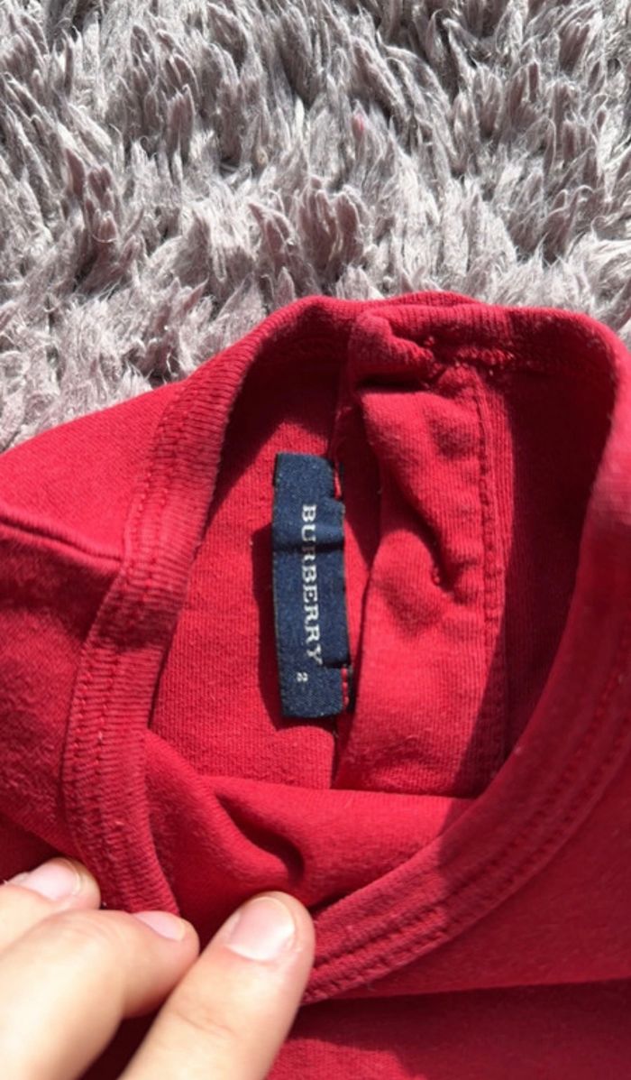 Tee-shirt Burberry 2 ans - photo numéro 3