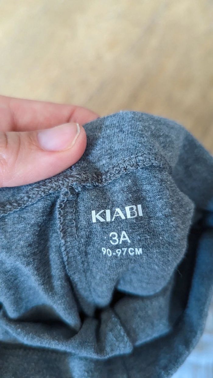Legging gris 3 ans kiabi - photo numéro 2