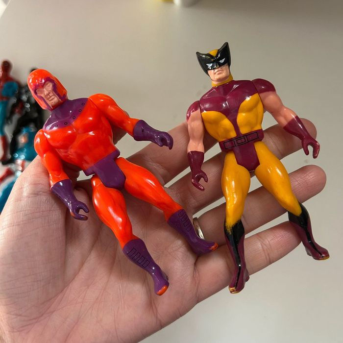 Lot 7 figurines les super héros marvel guerres secrètes - photo numéro 14