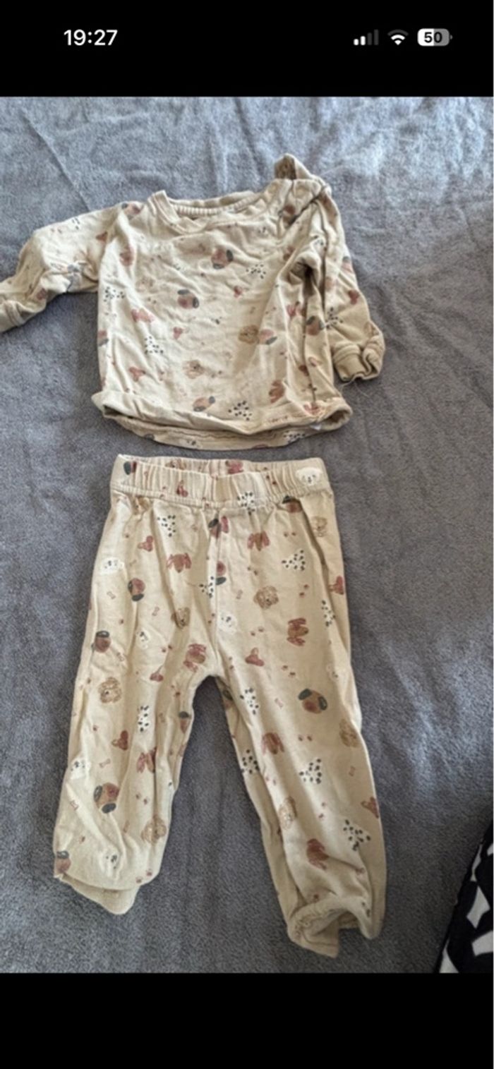 Pyjamas 2 pièces zeeman - photo numéro 1