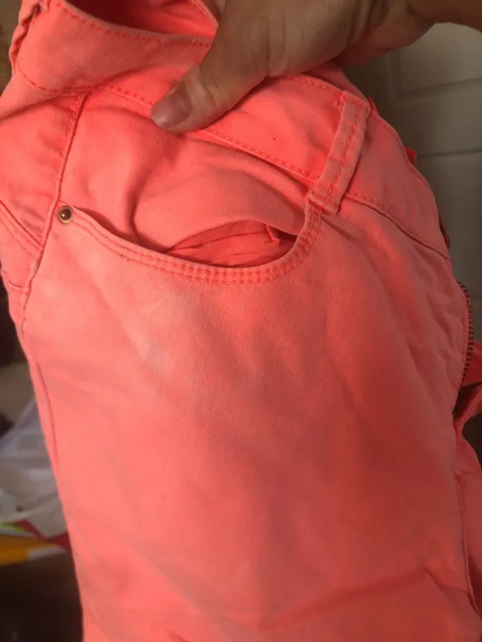 Jean fluorescent cache-cache T38 femme 👖 - photo numéro 4