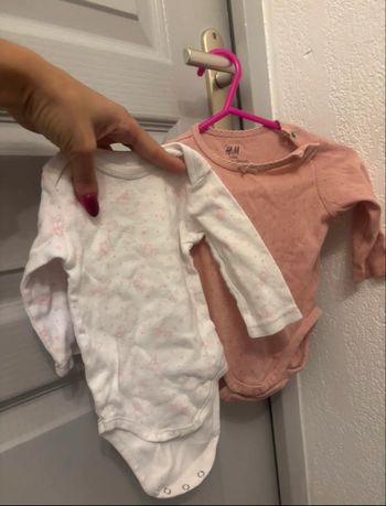 2 bodies manches longues 3 mois 