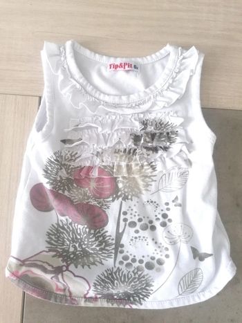 Débardeur / Tip et pit / 6 mois