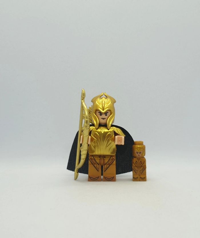 💍 Figurine Le Seigneur des Anneaux - Elven Archer (Style Lego) 💍 - photo numéro 5