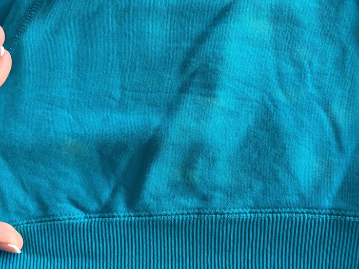 Sweat à capuche Nike bleu turquoise taille S - photo numéro 4