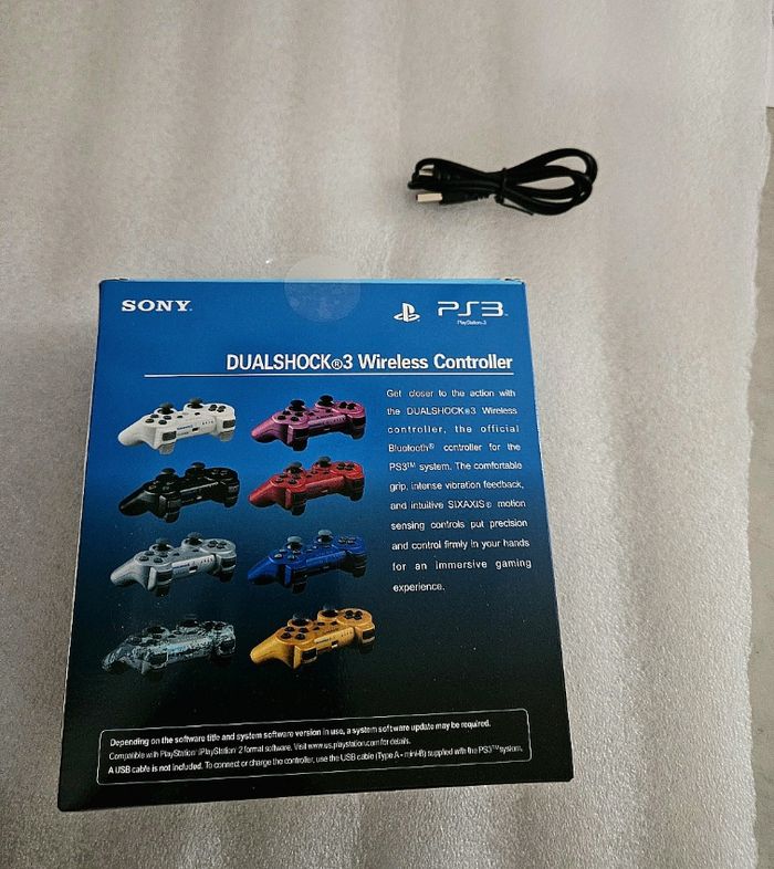 🎮 Manette PS3 + chargeur offert 🎁 "Neuve et Scellée 🔒" - photo numéro 5