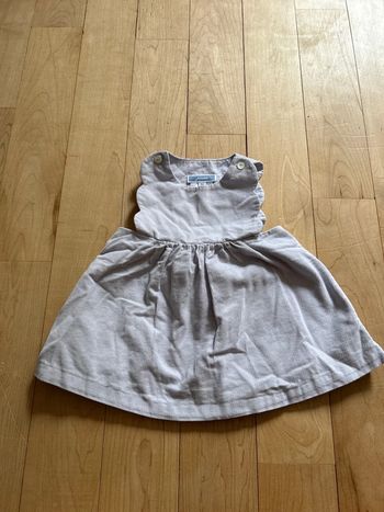 Jolie robe en velours Jacadi 6 mois