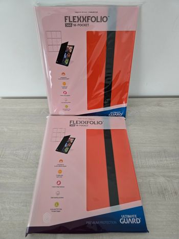 Lot de 2 Portfolios Ultimate Guard Flexxfolio 360 Orange 