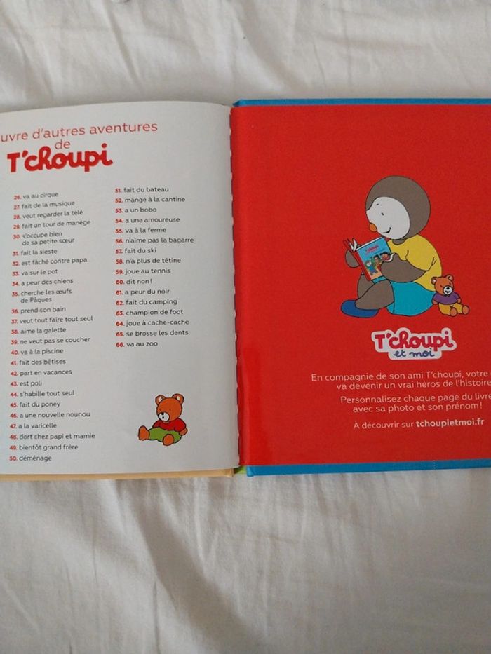 Lot de 2 livres t'choupi : t'choupi ne fait plus pipi au lit et ne veux pas se coucher - photo numéro 6