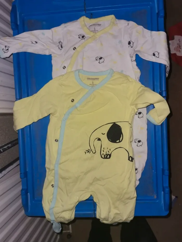 Lot pyjamas coton - photo numéro 2