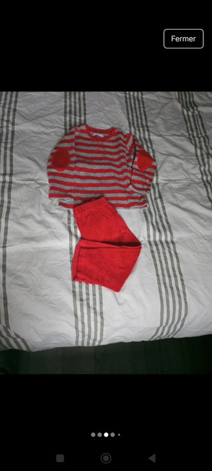 Lot de 5 pyjamas fille hiver en 2 ans - photo numéro 3