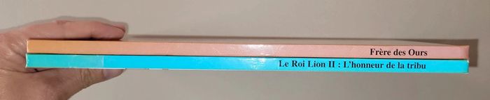Lot de 2 livres disney le roi lion 2 et les frères des ours - photo numéro 3