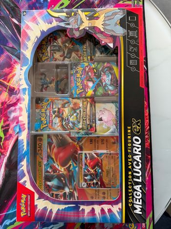 Coffre Mega Lucario FR neuf