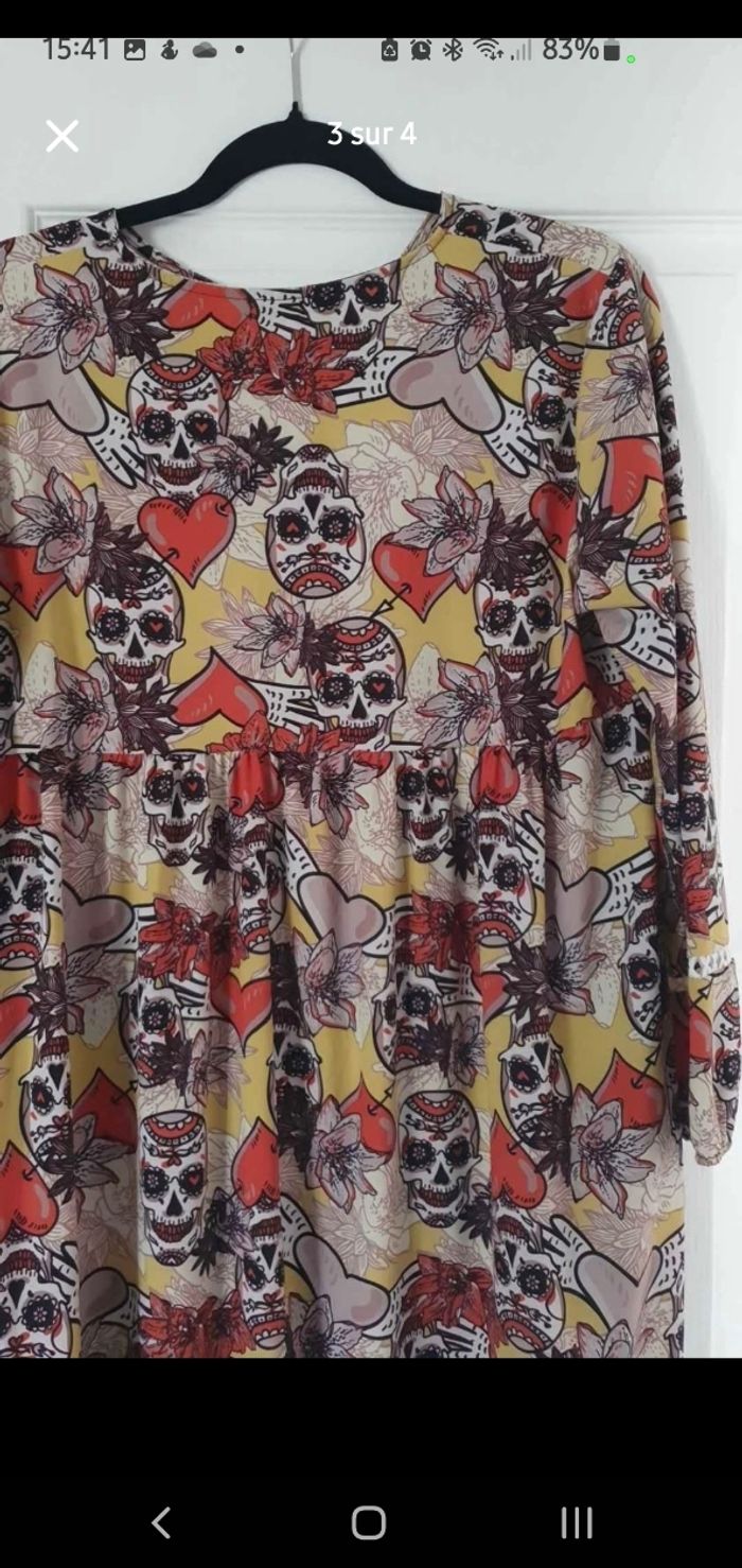 Robe longue motifs banditas - photo numéro 2