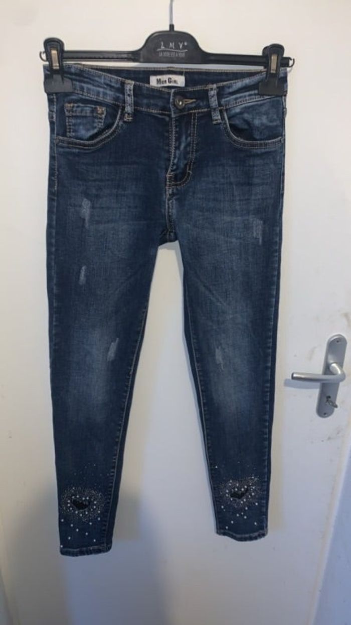 Jean fille taille 12 ans