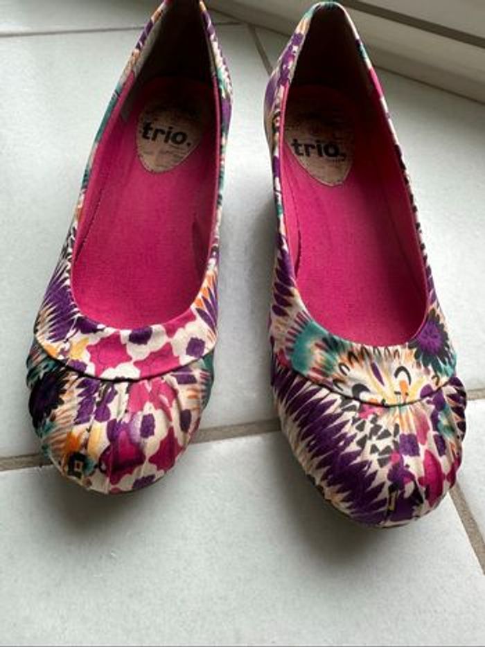Magnifiques chaussures à talon Trio shorts 38 neuves - photo numéro 7