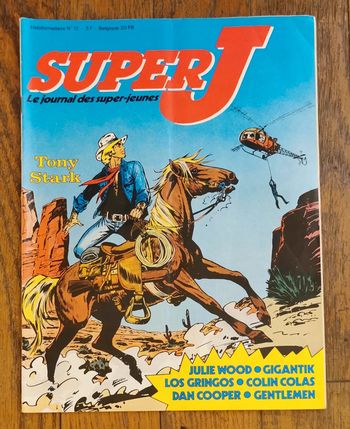 Ancien magazine superj n°12 1979 vintage