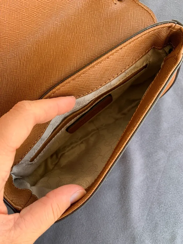Sac en bandoulière Michael Kors marron - photo numéro 17