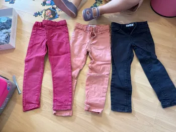 Lot de 3 pantalons Slim 3 ans type Jeans