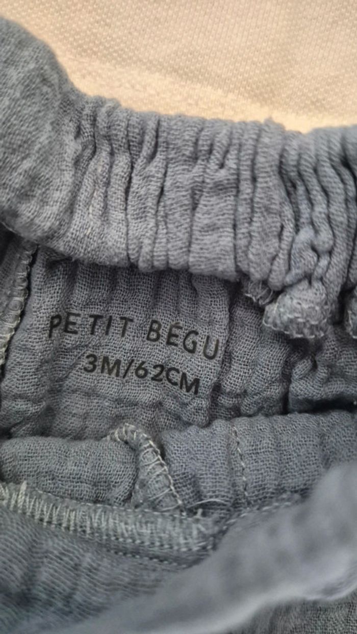 Ensemble petit béguin garçon - photo numéro 2