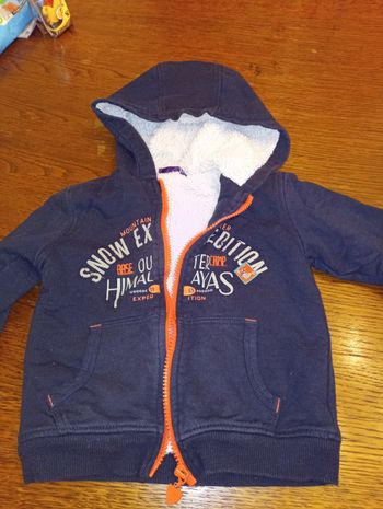 Veste fourré taille 3 ans