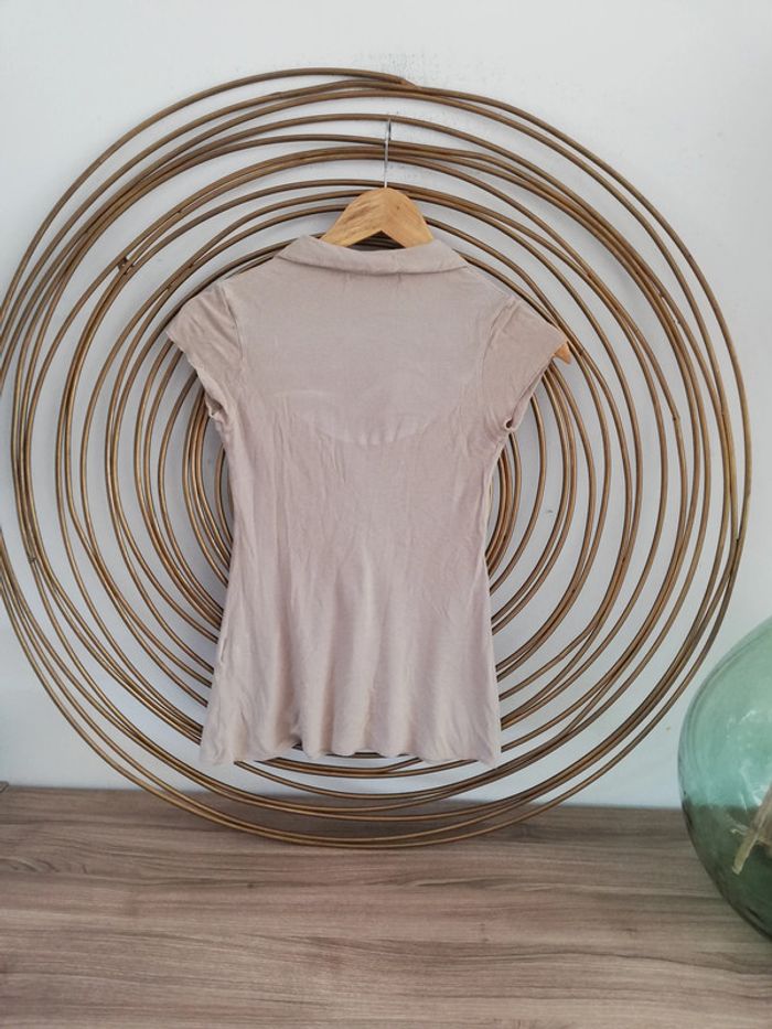 Tshirt DDP beige taille M - photo numéro 2