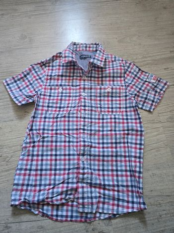chemise manches courtes okaidi 8 ans 