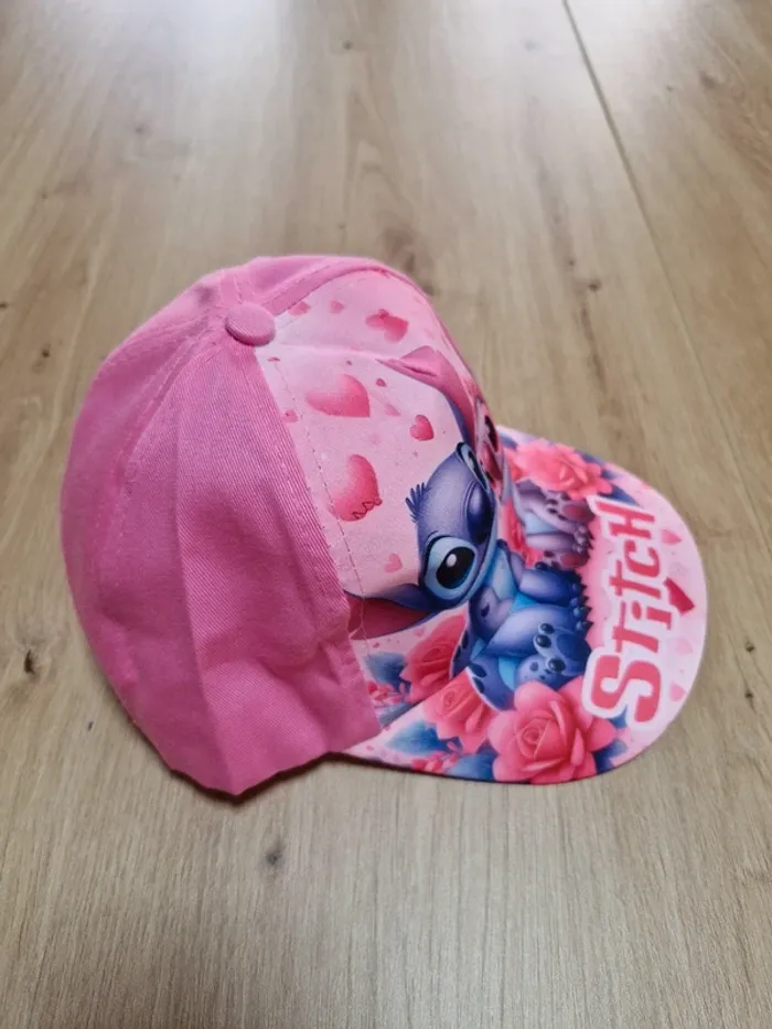 Casquette rose Stitch – Disney- Neuf - photo numéro 4