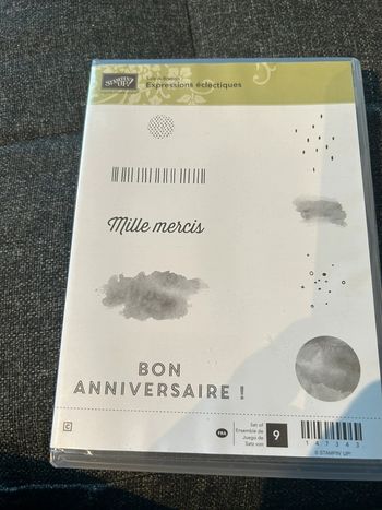 Tampons Stampin’up! Expressions éclectiques